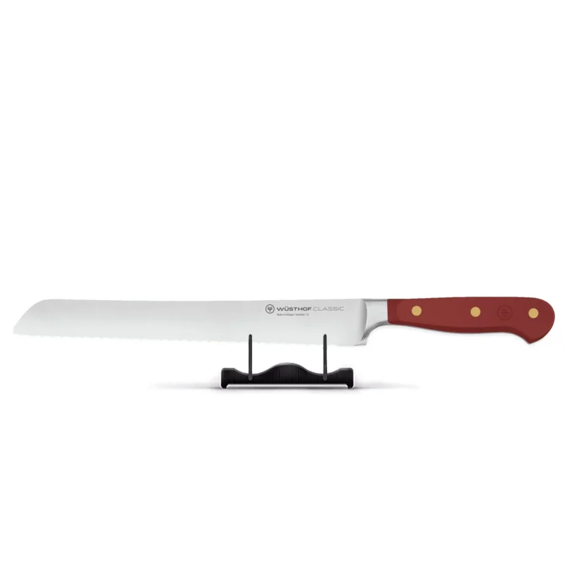 Wusthof - Classic Broodmes met dubbele kartelrand Tasty Sumac 23 cm Broodmes Wusthof