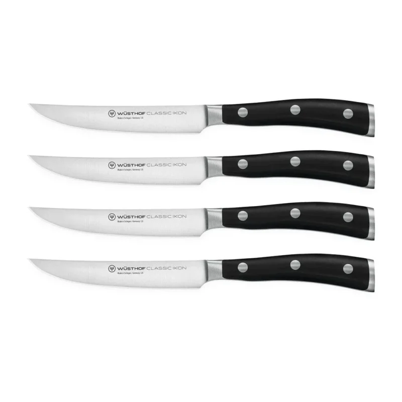Wusthof - Classic Ikon Steakmessenset 4-delig Messenset Wusthof