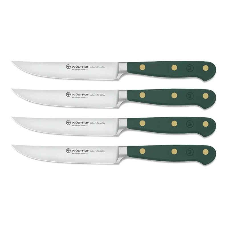 Wusthof - Classic Steakmessenset 4-delig Fresh Rosemary Messenset Wusthof