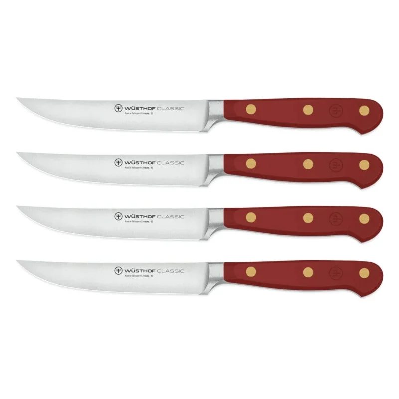 Wusthof - Classic Steakmessenset 4-delig Tasty Sumac Messenset Wusthof