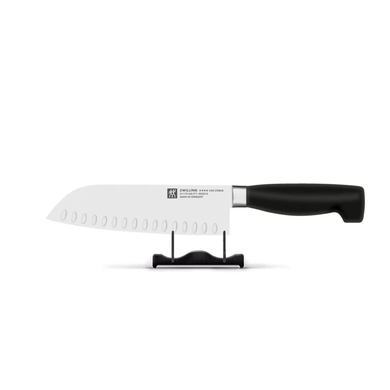 Zwilling - 4 Star Santoku-mes met kuiltjes 180 mm Santokumes Zwilling